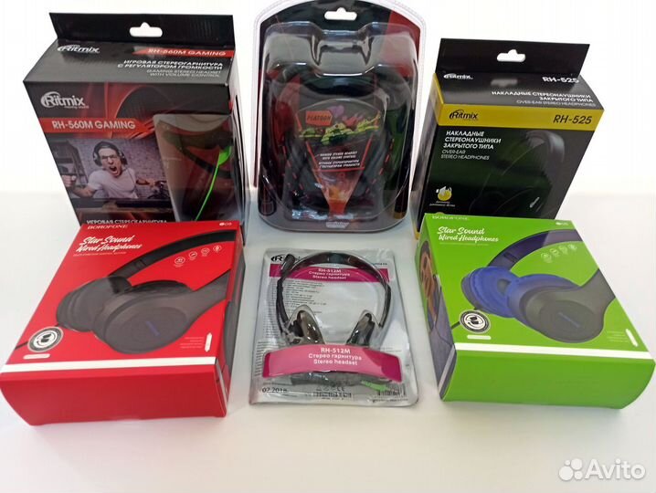 Игровые полноразмерные наушники для пк