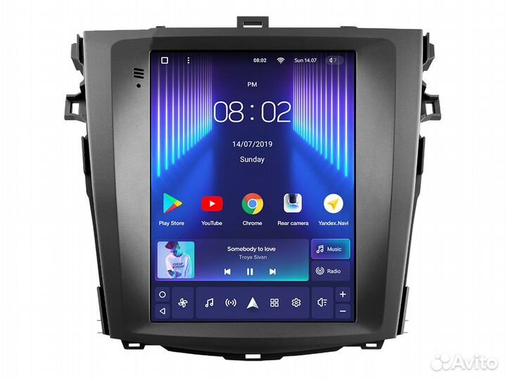 Магнитола Tesla Toyota Corolla 150 Teyes tpro 2