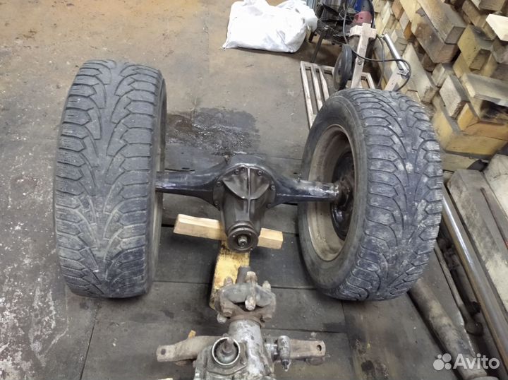 Укороченный задний мост ваз