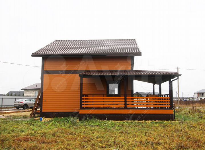 Коттедж 144,2 м² на участке 12 сот.