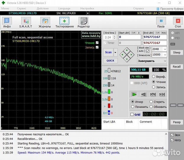 Жесткие диски HDD 2.5