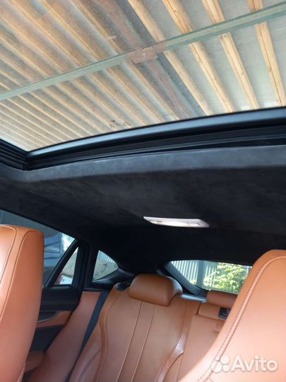 Потолок Alcantara под люк BMW X6 F16 F86
