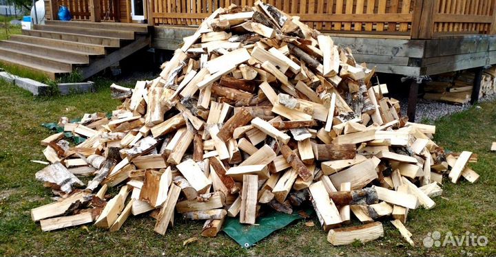 Дрова Береза в наличии в Выборге