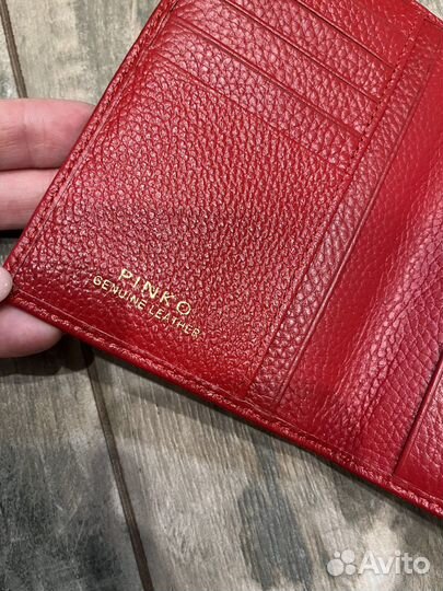 Обложка для паспорта Pinko натуральная кожа