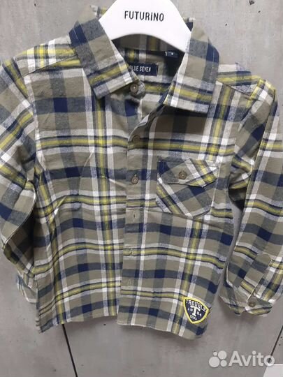 Рубашка на мальчика 104