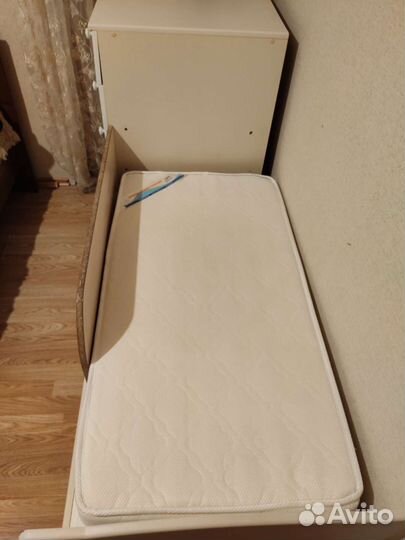 Детская кровать люлька с матрасом