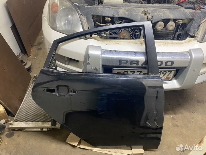 Дверь задняя правая kia rio 3