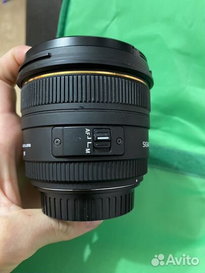 Обьектив Sigma 50 mm 1:1.4
