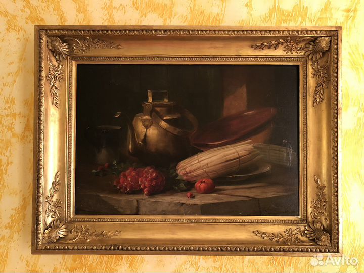 Картина маслом на холсте натюрморт