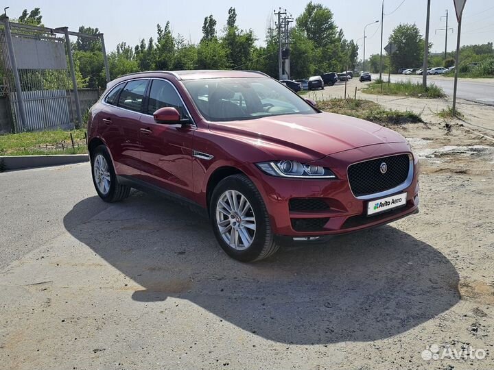 Jaguar F-Pace 2.0 AT, 2018, 58 700 км