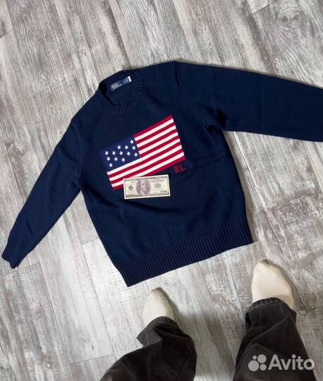 Стильный свитер Polo Ralph Lauren из Америки