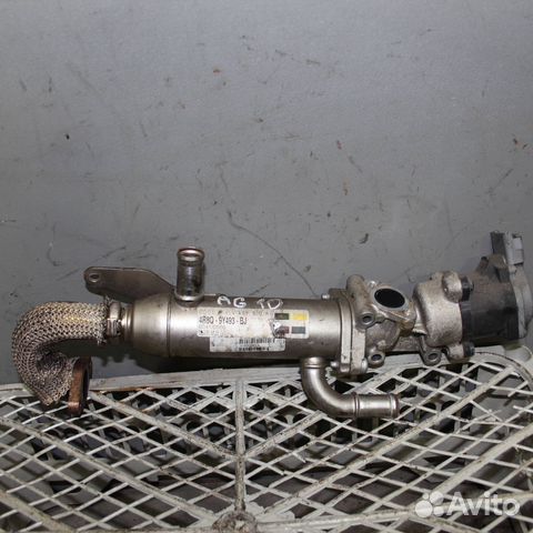 Клапан егр/EGR с теплообменником правый jaguar S