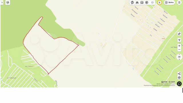 Участок 31,4 га (СНТ, ДНП)