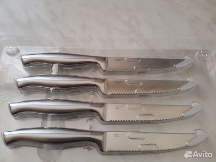 4 Ножа для стейка Tefal Ultimate K1700879 / Обмен