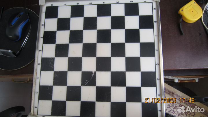 Нарды ручной работы, шашки