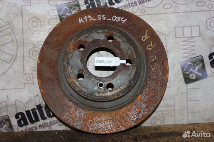 Диск тормозной задний Mercedes-Benz E-Class S211