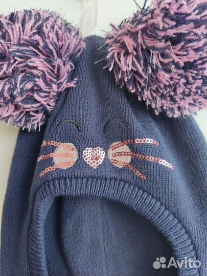 Шапка шлем для девочки acoola 50