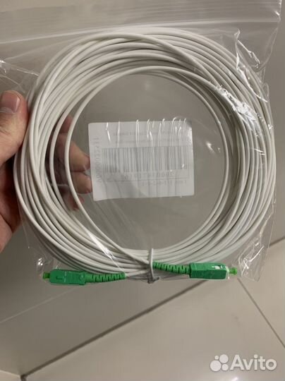 Оптический патчкорд sc apc 20м, 35м