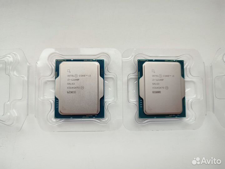 Процессор i3 12100f / i3 10100f / i3 9100