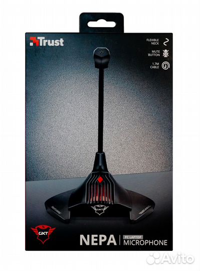 Микрофон Trust GXT 239 Nepa черный