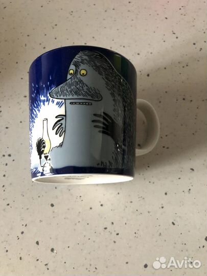 Moomin, кружка и пиала, «Arabia», 2 предмета