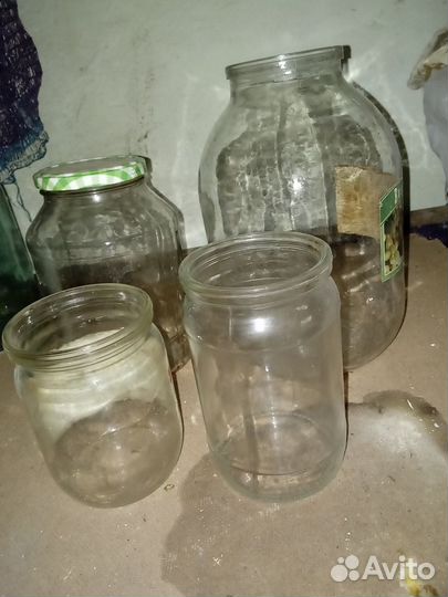Продам стеклотару для заготовок от 3х л. и менее