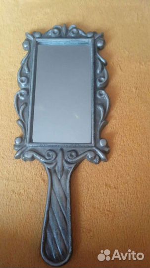 Винтажное зеркало литьё для самолюбования