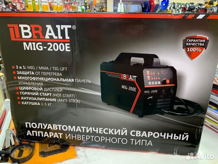 Сварочный полуавтомат Brait MIG-200E (новый)