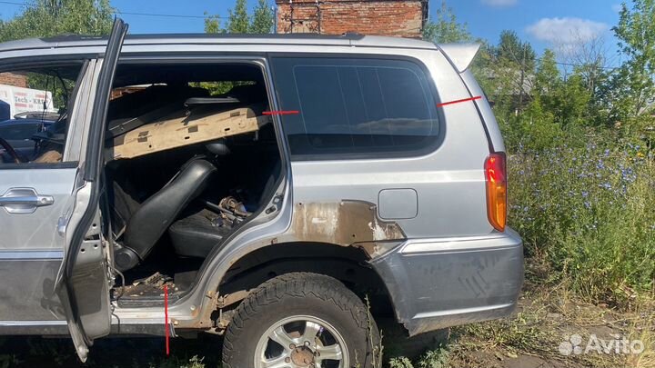 Крыло Заднее Левое Hyundai Terracan