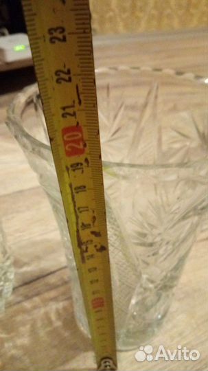 Хрустальная ваза