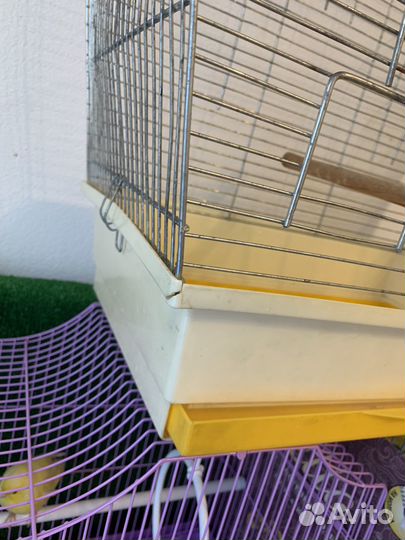 Большая клетка для птиц бу