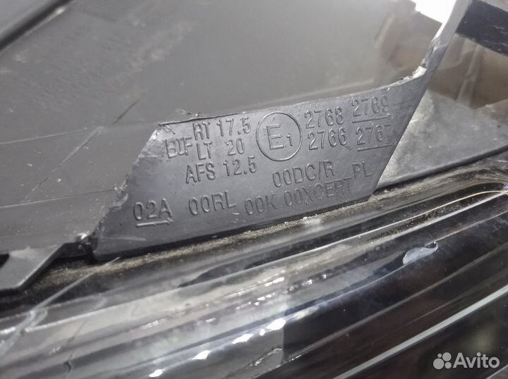 LED фары Ауди Q7 2006-2014