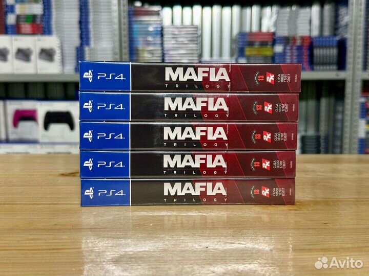 Диск Mafia Trilogy PS4 (новый)