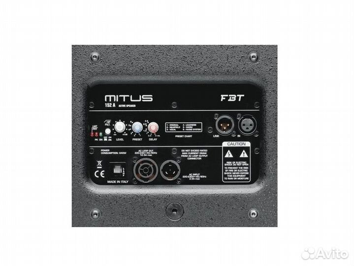 FBT Mitus 152A акустическая система