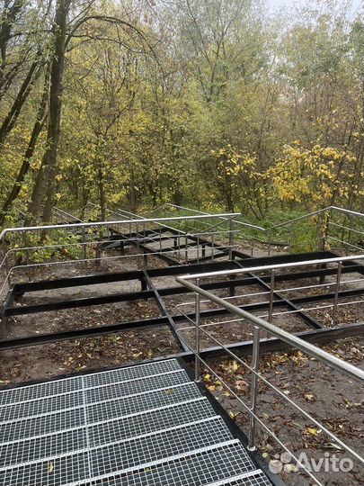 Перила из нержавеющей стали