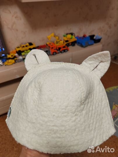 Детская шапка для бани новая