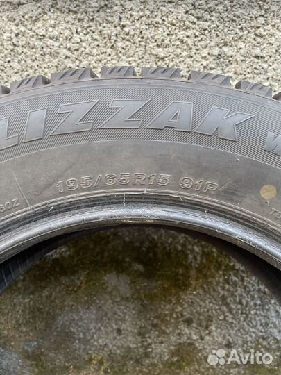Bridgestone Blizzak WS-60 195/65 R15 91R