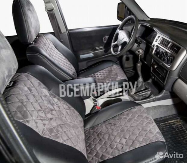 Чехлы для Mitsubishi Pajero sport 1