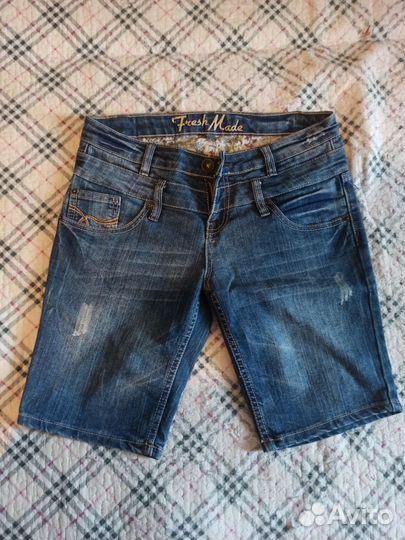Шорты джинсовые женские S размер