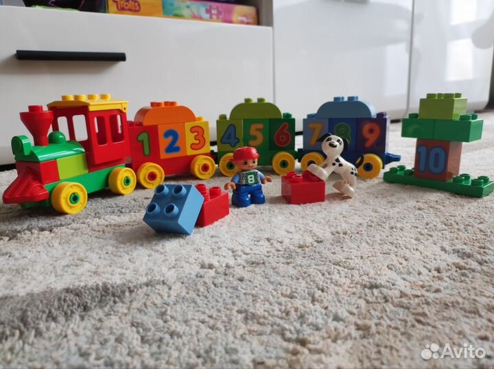 Lego duplo поезд