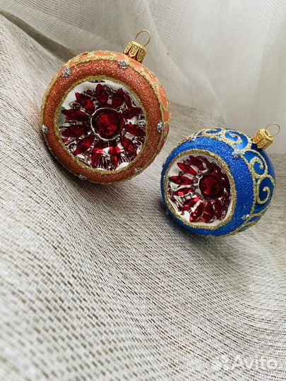 Елочные игрушки клин Ёлочка «Огонёк»