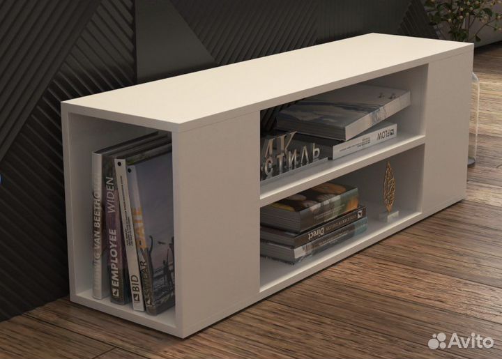 Тумба TV Лайт белая