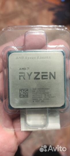 Процессор amd ryzen 5 5600x + охлаждение