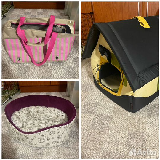Лежанка для собак, сумка переноска