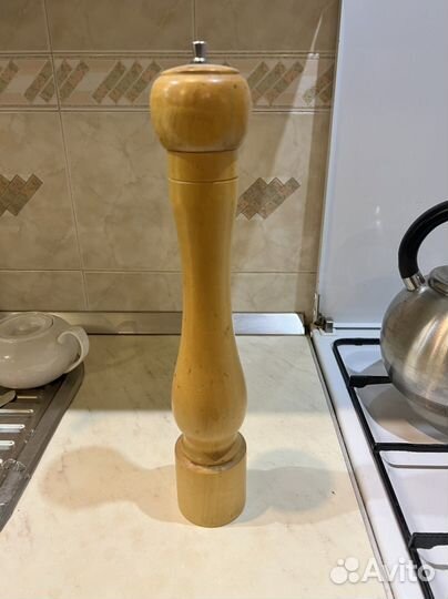 Мельница для специй деревянная, 40 см