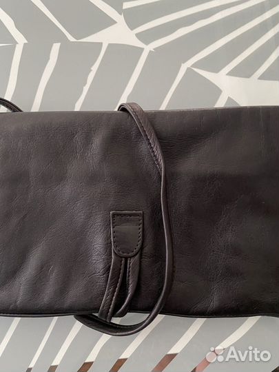 Женский кожаный клатч