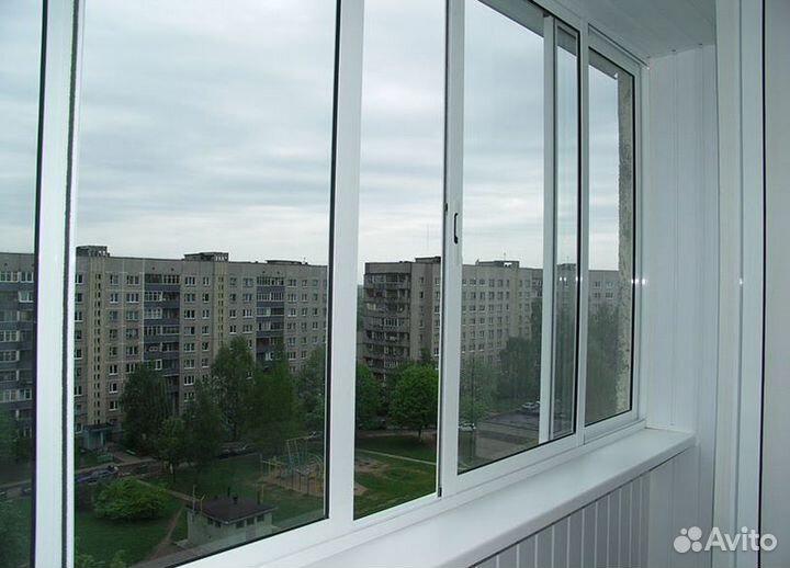 Алюминиевые окна рамы-купе