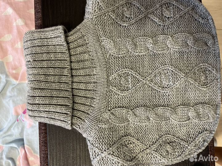 Вязаный воротоник