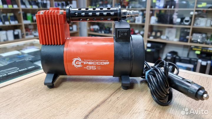 Автомобильный компрессор Агрессор AGR-35