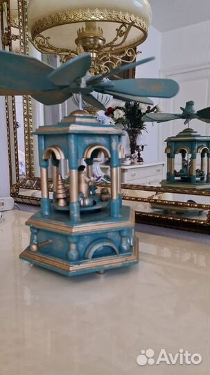 Музыкальная шкатулка дерево винтаж мебель киоск